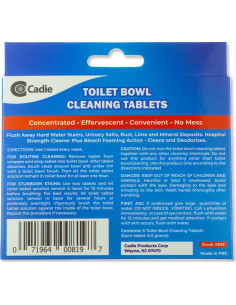 Tabletas de Limpieza para Inodoro Cadie - 6 Bloques Ecológicos 2