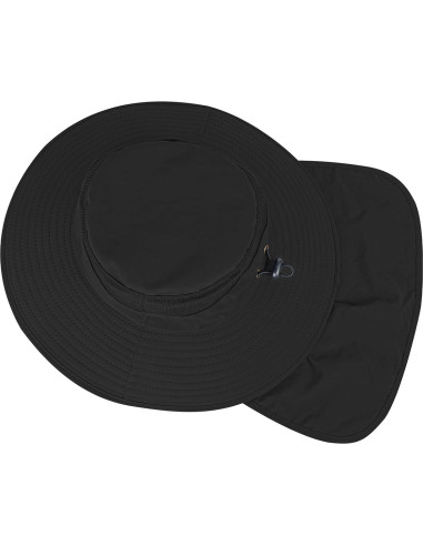 Sombrero de Sol UPF 50+ para Hombre y Mujer - Negro