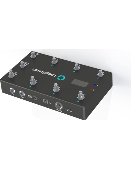 Controlador MIDI Inalámbrico Looptimus Plus 9 Botones Controlador MIDI Inalámbrico Looptimus Plus 9 Botones