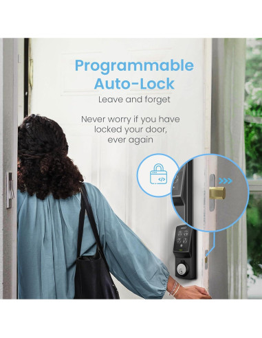Cerradura Inteligente Lockly PGD7SMB Bluetooth con Teclado