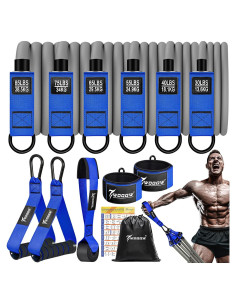 Bandas de Resistencia Pesadas WOQQW 350lbs (158.76kg) Ajustables