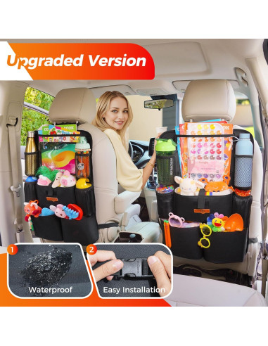 Organizador de Coche SURDOCA con Soporte para Tableta 63x44cm