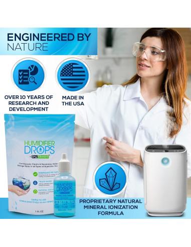 Gotas Humidificadoras Dry Element 28.35g - Limpieza y Control de Olores