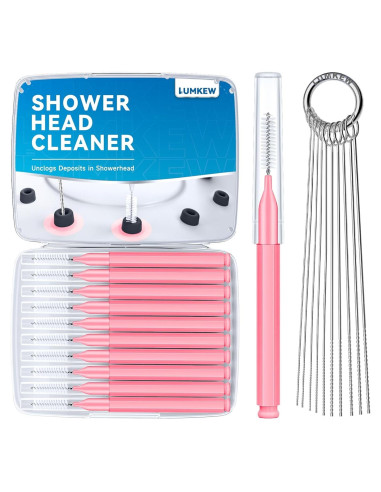 Picks de limpieza Lumkew para cabezales de ducha - 20 piezas