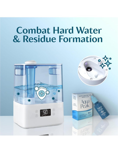 Gotas para Humidificador Aqua Peak 2PK - Limpieza Eficaz