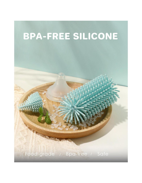 Set de Cepillos de Limpieza 3 en 1 Ariseno - Libre de BPA Set de Cepillos de Limpieza 3 en 1 Ariseno - Libre de BPA