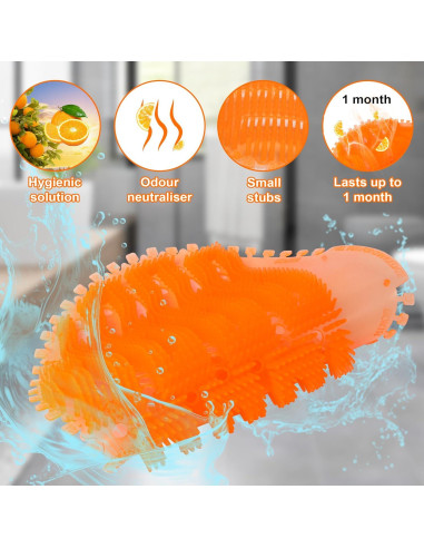 Desodorante de Urinal JRGY SCENT - Paquete de 10 Pastillas Cítricas