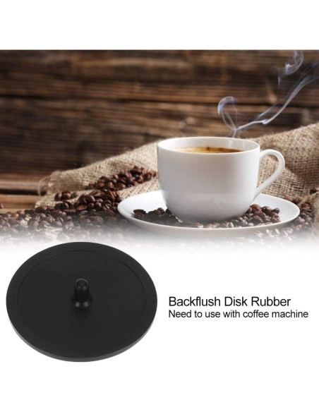 Filtro Ciego de Goma Tbest para Máquina de Café Rancilio 50mm Filtro Ciego de Goma Tbest para Máquina de Café Rancilio 50mm