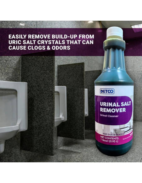 Removedor de Sal Urinario Detco 946 ml - Seguro para Tuberías Removedor de Sal Urinario Detco 946 ml - Seguro para Tuberías