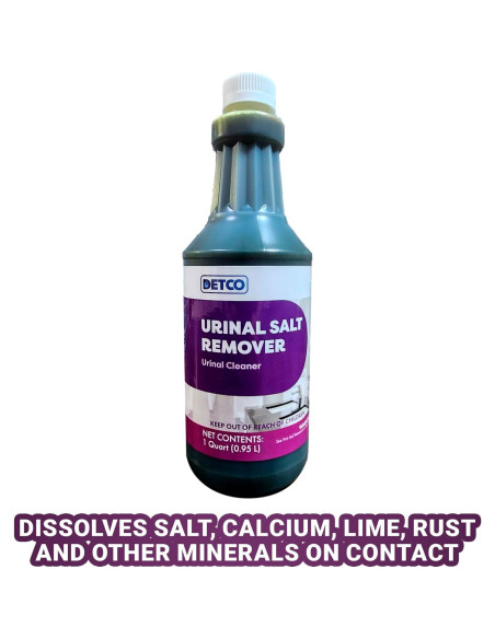 Removedor de Sal Urinario Detco 946 ml - Seguro para Tuberías Removedor de Sal Urinario Detco 946 ml - Seguro para Tuberías