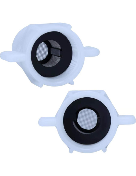 Adaptador de Filtro de Agua para Inodoro YUHX 7/8" Blanco 2 PCS Adaptador de Filtro de Agua para Inodoro YUHX 7/8" Blanco 2 PCS
