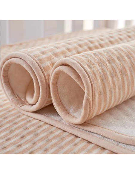 Sábana Impermeable de Algodón Natural Babyhood 70x90 cm Sábana Impermeable de Algodón Natural Babyhood 70x90 cm