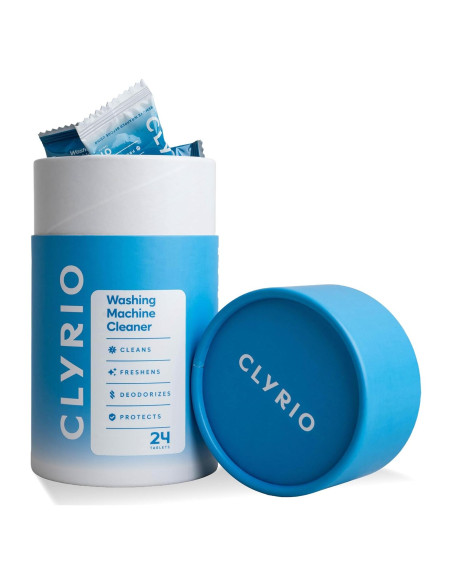 Limpiador de Lavadora Clyrio - 24 Tabletas Concentradas Limpiador de Lavadora Clyrio - 24 Tabletas Concentradas