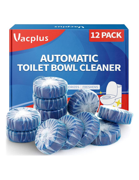Tabletas Limpiadoras para Inodoro Vacplus - 12 Paquetes Tabletas Limpiadoras para Inodoro Vacplus - 12 Paquetes