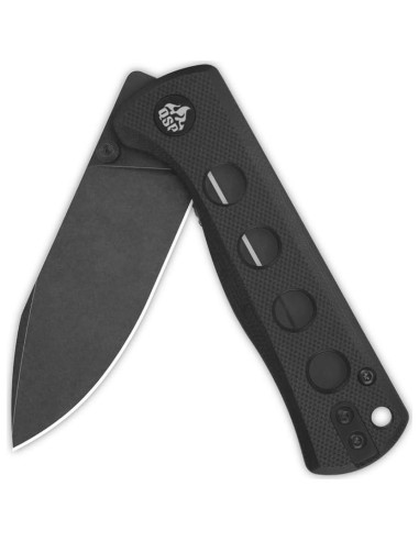 Cuchillo Plegable QSP Canary 14C28N Mango G-10 Colorido