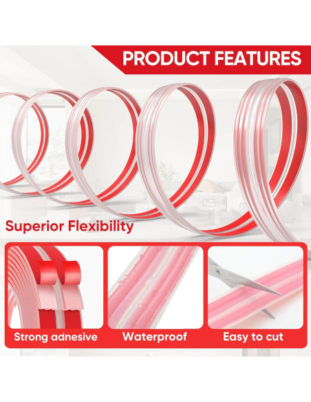 Protector de Esquina de Pared Mavionor 4.06cm x 3.05m Transparente Protector de Esquina de Pared Mavionor 4.06cm x 3.05m Transparente