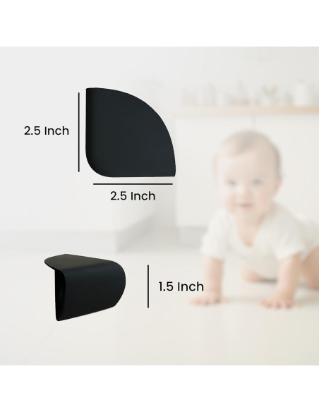 Protectores de Esquinas Acuity Modern 8 Piezas Silicona 6.35 cm Protectores de Esquinas Acuity Modern 8 Piezas Silicona 6.35 cm