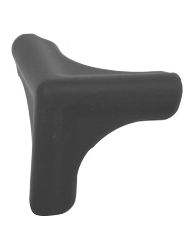 4 Protectores de Esquinas de Silicona Zjyufy para Muebles Negros