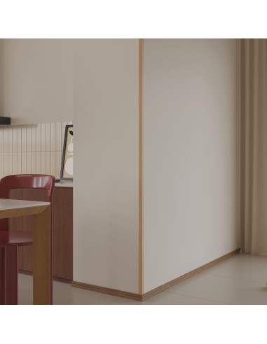 Protector de Esquinas de Pared Yutianli 3PCS 114.3 cm Roble