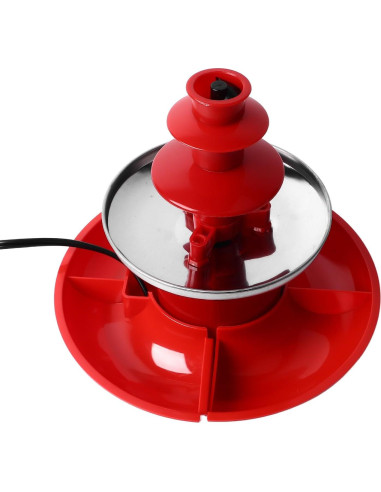 Fuente de Chocolate Eléctrica Jiawu 3 Niveles 502ml Fiesta