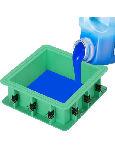 Kit de Moldes de Silicona BBDINO 30A 2 Galones Azul Zafiro