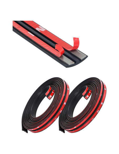 Sello de Goma para Parabrisas YAKEFLY 6.7m 2 Piezas T XT002 Sello de Goma para Parabrisas YAKEFLY 6.7m 2 Piezas T XT002