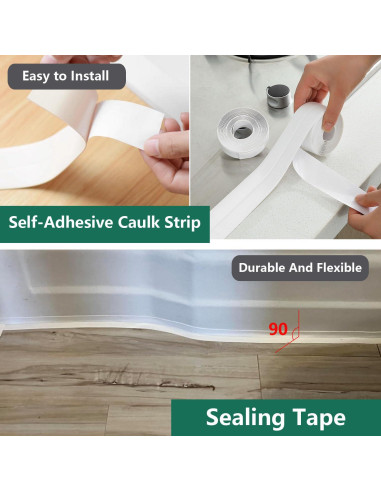 Cinta de Sellado Autoadhesiva PVC XinkeLife 3.8cm x 320cm