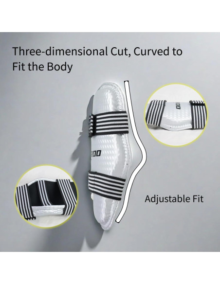 Conjunto de Protectores de Espinillas y Brazos HXRROO - Taekwondo, Karate, Kickboxing Conjunto de Protectores de Espinillas y Brazos HXRROO - Taekwondo, Karate, Kickboxing