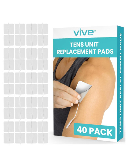 PADS DE ELECTRODOS REEMPLAZO VIVE 40 UNIDADES 5.08CM PADS DE ELECTRODOS REEMPLAZO VIVE 40 UNIDADES 5.08CM