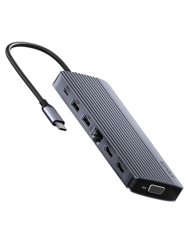 Hub USB-C Anker 14 en 1 Triple Pantalla 4K 100W