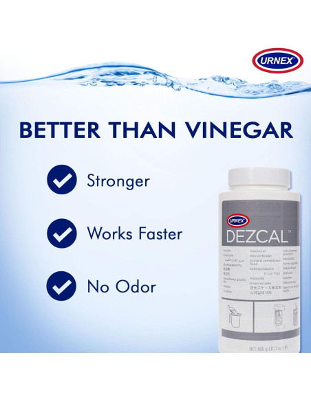 Desincrustante Urnex Dezcal 900g para Cafeteras y Espresso Desincrustante Urnex Dezcal 900g para Cafeteras y Espresso