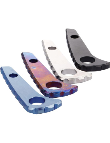 Separador Trasero Qtcial para Cuchillo Spyderco Paramilitary 2 Negro