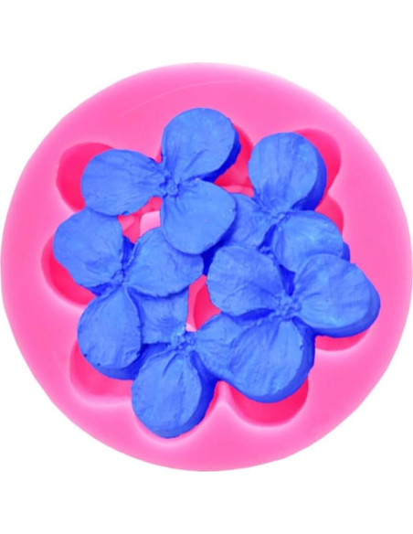 Molde de Pastel de Silicona Rosa Veemoon Hortensia 150ml Molde de Pastel de Silicona Rosa Veemoon Hortensia 150ml