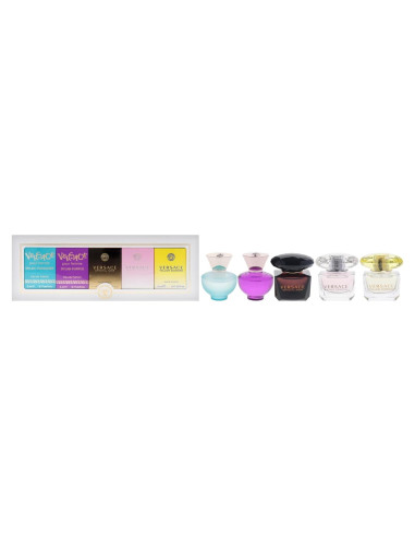 Set de Miniaturas de Fragancias Versace para Mujeres - 5 Piezas