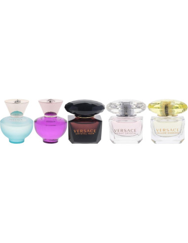 Set de Miniaturas de Fragancias Versace para Mujeres - 5 Piezas