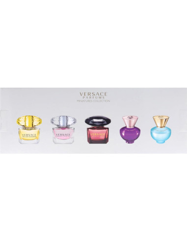 Set de Miniaturas de Fragancias Versace para Mujeres - 5 Piezas