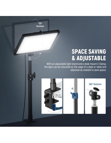 Luz Clave NEEWER GL25B 25W Bi Color 2900K-7000K Control Remoto