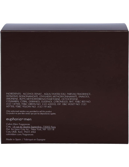 Aftershave Calvin Klein Euphoria 97.6 ml para Hombres Aftershave Calvin Klein Euphoria 97.6 ml para Hombres