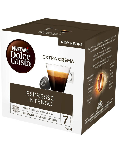 Cápsulas de Café Nescafé Dolce Gusto Espresso Intenso 64u Cápsulas de Café Nescafé Dolce Gusto Espresso Intenso 64u