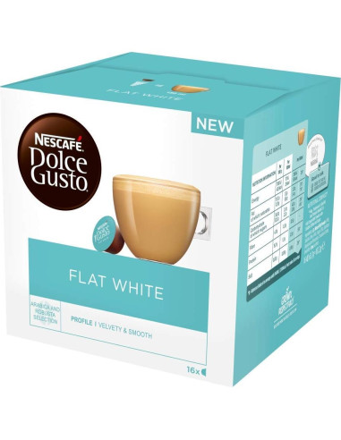 Cápsulas de café NESCAFÉ Dolce Gusto Flat White - 48 Porciones
