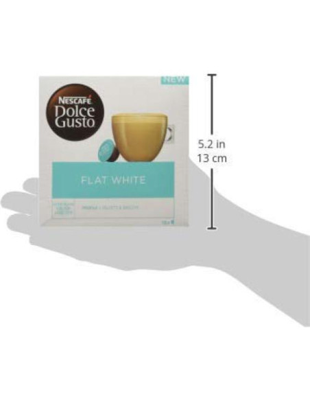 Cápsulas de café NESCAFÉ Dolce Gusto Flat White - 48 Porciones Cápsulas de café NESCAFÉ Dolce Gusto Flat White - 48 Porciones