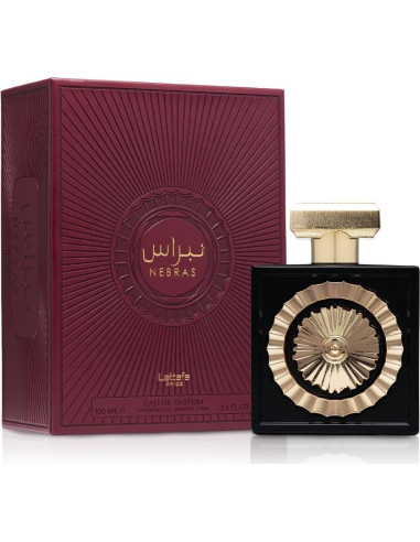 Nebras Eau de Parfum Unisex Lattafa 100 ml - Fragancia Ámbar Vainilla