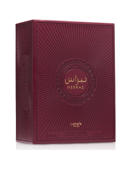 Nebras Eau de Parfum Unisex Lattafa 100 ml - Fragancia Ámbar Vainilla Nebras Eau de Parfum Unisex Lattafa 100 ml - Fragancia Ámbar Vainilla