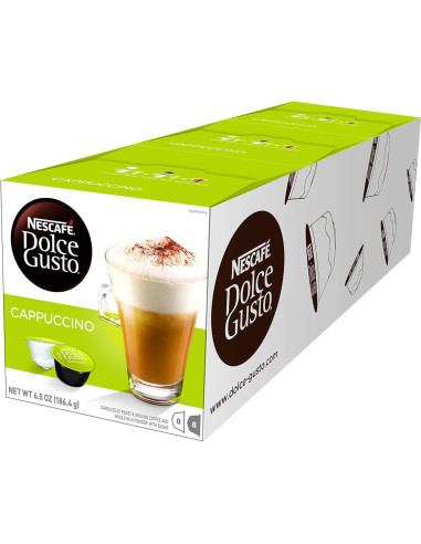 Cápsulas de café Nescafé Dolce Gusto Capuchino 48 unidades