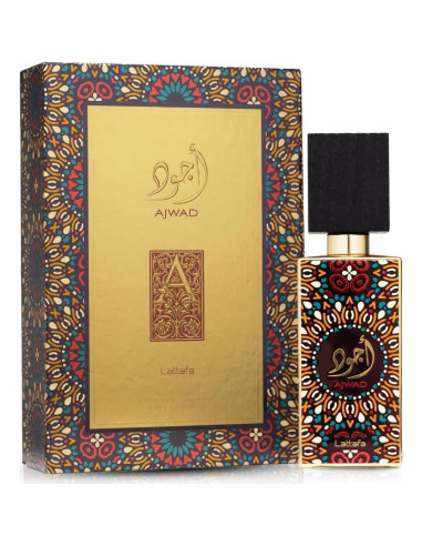 Eau de Parfum Lattafa Ajwad 60 ml Unisex Aromático Amaderado