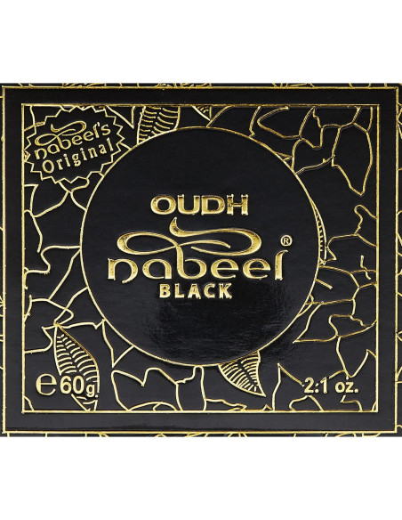 Incienso Negro Oudh Nabeel 60 g - Colección Heritage Incienso Negro Oudh Nabeel 60 g - Colección Heritage