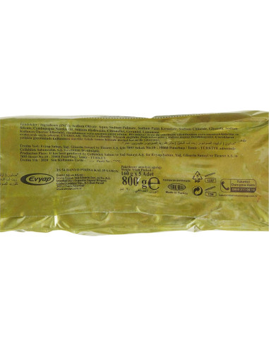 Jabón Natural de Aceite de Oliva Duru 100% Hecho a Mano 200g