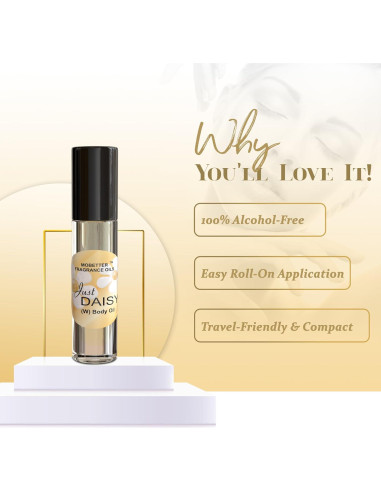 Aceite de Fragancia MoBetter Just Daisy 32g - Aroma a Pastel de Fresa