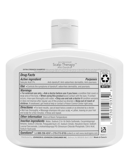 Champú Anticaspa Extra Fuerte Neutrogena 354 ml Champú Anticaspa Extra Fuerte Neutrogena 354 ml