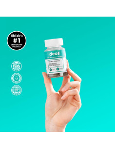 Suplemento Desodorante Interno DEOS - 30 Cápsulas Veganas de Clorofila 2